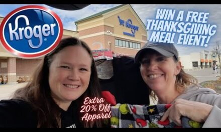 Kroger’s Holiday Festivities Open House Event | Samples & Chance to win FREE Thanksgiving Meal