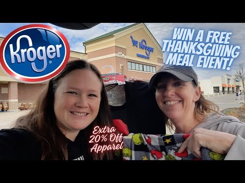 Kroger’s Holiday Festivities Open House Event | Samples & Chance to win FREE Thanksgiving Meal