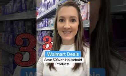 3 Easy Walmart Deals to Save 50% on HOUSEHOLD PRODUCTS!