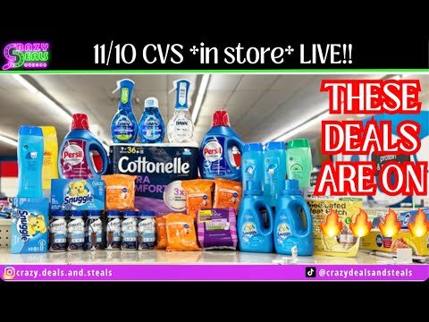 🎉11/10 CVS HAUL 🎉WE’VE GOT SUPER HOT DEALS THIS WEEK + $10/$70 & NEW GLITCHES (CVS COUPONING)