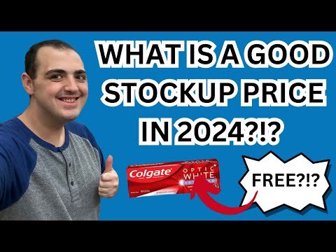 WHAT IS A GOOD STOCKUP PRICE IN 2024?!? ~ COUPONING PRICES YOU SHOULD PAY AND STOCK UP ON IN 2024!