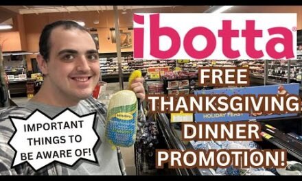 FREE IBOTTA THANKSGIVING DINNER PROMOTION 2024! ~ WHAT YOU NEED TO KNOW ABOUT THIS DEAL!