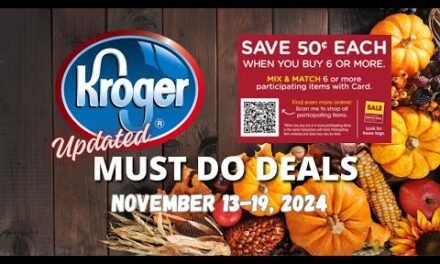 *FREEBIE* Kroger UPDATED Must Do Deals for 11/13-11/19 | Mega, Weekly Digitals, & MORE