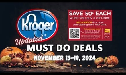 *MONEYMAKER ICE CREAM!* Kroger UPDATED (Again) Must Do Deals for 11/13-11/19 | Mega Sale & MORE