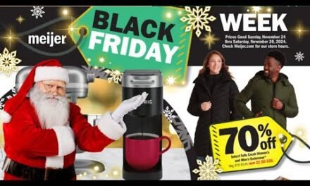 2024 Meijer Black Friday Ad Preview for 11/24-11/30 | Including 3 Day ONLY Sale