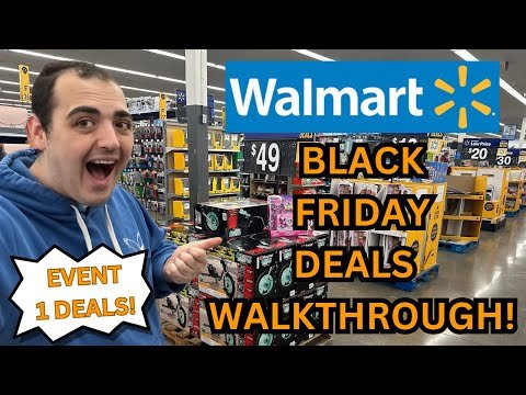 WALMART BLACK FRIDAY EVENT 1 DEALS WALKTHROUGH! ~ SO MANY ITEMS ON SALE! ~ 11/15/24 – 11/17/24