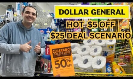 HOT $5 OFF $25 COUPONING SCENARIO AT DOLLAR GENERAL / DOLLAR GENERAL CLEARANCE EVENT! ~ 11/16/24