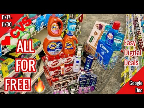 CVS Free & Cheap Coupon Deals & Haul| 11/17 – 11/30 | Easy MONEY MAKER WEEK!🔥| Learn CVS Couponing