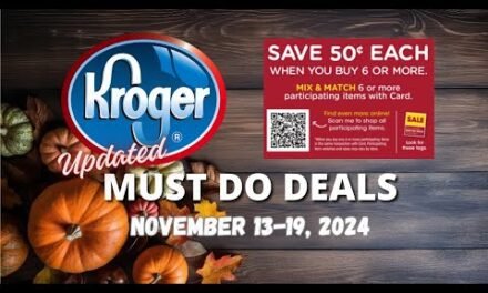 *RUN DEALS* Kroger UPDATED Must Do Deals for 11/13-11/19 | Mega Sale Ending Soon + MORE