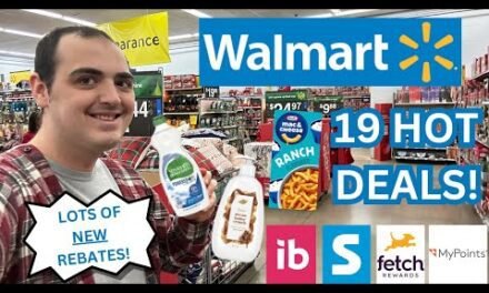 19 HOT WALMART COUPONING DEALS! ~ LOTS OF NEW REBATES! ~ 1 FREEBIE ~ NOVEMBER 2024