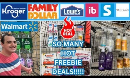 *SO MANY HOT FREEBIE DEALS!* ~ ABSOLUTELY INSANE COUPONING HAUL (ALL FREE) ~ WALMART/KROGER/LOWES/FD