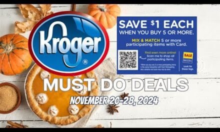 *NEW MEGA SALE* Kroger MUST DO Deals for 11/20-11/28 | 9 Day Sale Week | Mega, 5x Digitals, & MORE