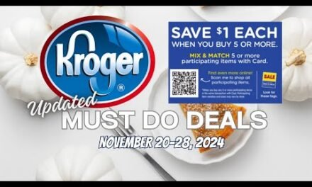 *WOW!!* Kroger UPDATED Must Do Deals for 11/20-11/28 | CRAZY Soda Deal, $.19 Dryer Sheets & MORE