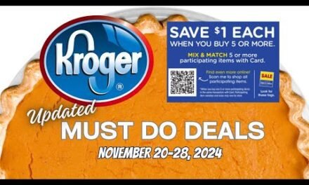 *SWEET!* Kroger UPDATED (Again) Must Do Deals for 11/20-11/28 | $1 Coffee, $.49 Cream Cheese & MORE