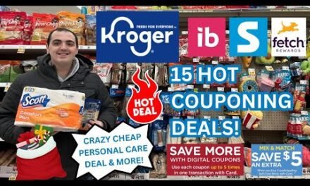 15 HOT KROGER COUPONING DEALS! ~ CRAZY CHEAP PERSONAL CARE DEALS & MORE ~ 12/18/24 – 12/25/24