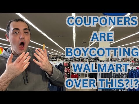 COUPONERS ARE BOYCOTTING WALMART OVER THIS?!?