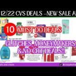 🔥12/22 CVS 10 MUST DO DEALS🎉MONEYMAKERS & FREEBIES + NO CRT’S NEEDED!!- CVS Couponing