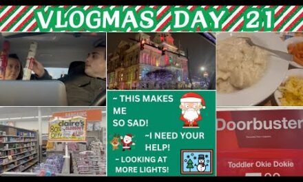 THIS MAKES ME SO SAD! ~ I NEED YOUR HELP! ~ LOOKING AT MORE CHRISTMAS LIGHTS ~ VLOGMAS DAY 21