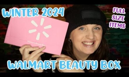 Walmart Beauty Box Unboxing || Winter 2024 || Full Size Items || Travel Size Items