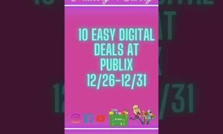 10 Easy Digital Deals at Publix 12/26-12/31