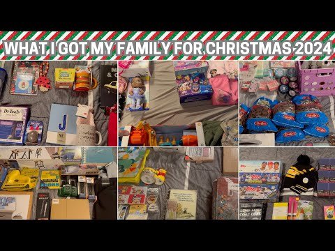 WHAT I GOT MY FAMILY FOR CHRISTMAS 2024 ~ COOL GIFTS FOR ALL AGES!