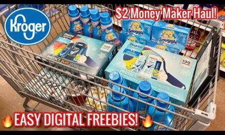 KROGER FREEBIE HAUL! | Easy Money Maker Couponing Deals 🙌🏾 | Free Degree and Snuggle! | 12/26-1/1