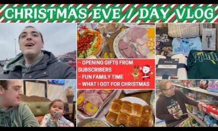 CHRISTMAS EVE / CHRISTMAS DAY 2024 ~ OPENING GIFTS FROM SUBSCRIBERS / WHAT I GOT / FUN FAMILY TIME