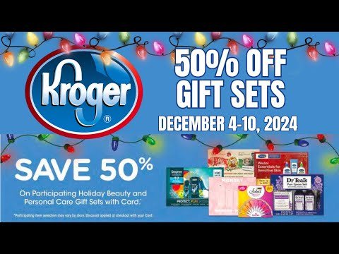 Kroger’s 50% Off Beauty & Personal Care Gift Sets | Week of 12/4-12/10 | Ibotta & Fetch Match-ups