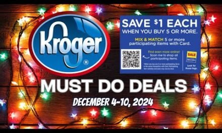 *2 Gl*tch Deals* Kroger MUST DO Deals for 12/4-12/10 | MEGA SALE, 5x Weekly Digitals, & MORE