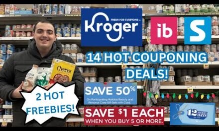 14 HOT KROGER COUPONING DEALS THIS WEEK! ~ 2 HOT FREEBIES AT KROGER! ~ CHEAP GIFT SETS / POP / MORE