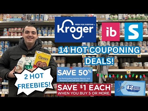 14 HOT KROGER COUPONING DEALS THIS WEEK! ~ 2 HOT FREEBIES AT KROGER! ~ CHEAP GIFT SETS / POP / MORE