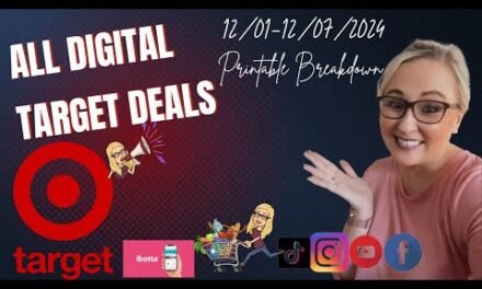 Target Digital Deals: 12/01–12/07/2024 | Easy Moneymakers Using Ibotta, Target App, Fetch & Shopkick