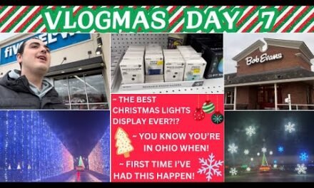 FIRST THIS HAPPENED TO ME ~ YOU KNOW YOU’RE IN OHIO WHEN ~  BEST LIGHTS SHOW EVER?!? ~ VLOGMAS DAY 7