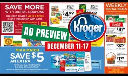 *Self-Care Event* Kroger Ad Preview for 12/11-12/17 | NEW 5x Digital Coupon Sale & MORE!