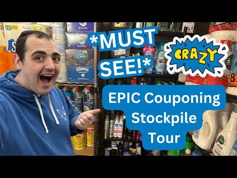 *MUST SEE!* ~ EPIC COUPONING STOCKPILE TOUR (DECEMBER 2024) ~ THIS SAVES US SO MUCH MONEY!