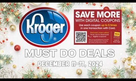 *NEW SALE* Kroger MUST DO Deals for 12/11-12/17 | 5x Digitals, Self Care Event, 33% Off Candy & MORE