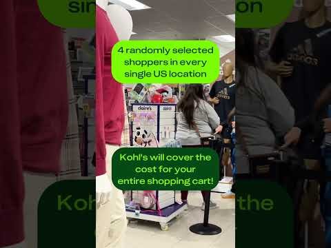 Let Kohl’s Pay forYour Entire Shopping Trip!