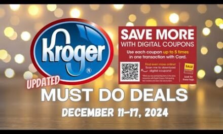 *Veggie Trays!* Kroger UPDATED Must Do Deals for 12/11-12/17 | MEGA SALE & MORE