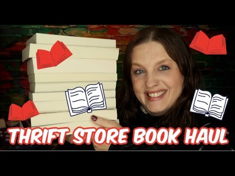 Awesome Thrift Store Book Haul  || December 2024 || Adult and Kids Books Haul || Bargain Store Finds