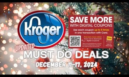 *MONEYMAKER* Kroger UPDATED Must Do Deals for 12/11-12/17 | Merry Day Deals, Mega Sale, & MORE!