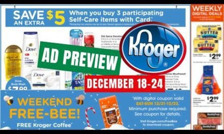 *5x Digitals* Kroger Ad Preview for 12/18-12/24 | Self-Care Event, NEW Weekly Digitals, & MORE