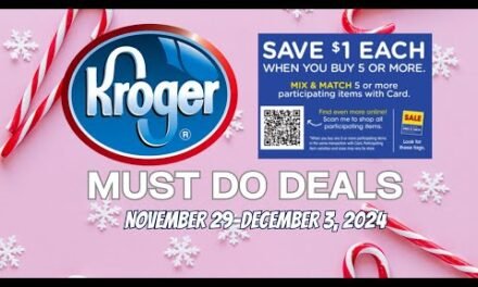 *MONEYMAKER* Kroger MUST DO Deals for 11/29-12/3 | New Mega Deals & MORE