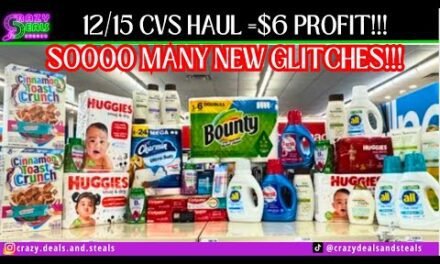 🎉12/15 CVS HAUL 🎉$10/$70 FREEBIE DEALS & LAUNDRY + DIAPER STOCKUP + NEW GLITCHES! #cvsdeals #cvshaul