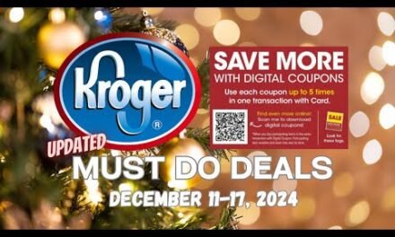 *RUN DEALS* Kroger UPDATED Must Do Deals for 12/11-12/17 | Run Weekly Digital & Merry Day Deals