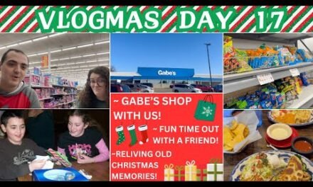 FUN TIME OUT WITH A FRIEND ~ GABE’S SHOP WITH US! ~ RELIVING OLD CHRISTMAS MEMORIES ~ VLOGMAS DAY 17