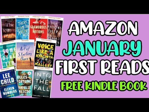 January Amazon First Reads || 2 FREE Kindle Book || Book Freebie