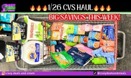 🎉1/26 CVS HAUL 🎉NO NEWSPAPER COUPONS NEEDED + Huggies Deal & Dish tab StockUp #cvsdeals #cvshaul