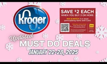 *SWEET!* Kroger UPDATED Must Do Deals for 1/22-1/28 | MEGA SALE, Beauty Event, & MORE!
