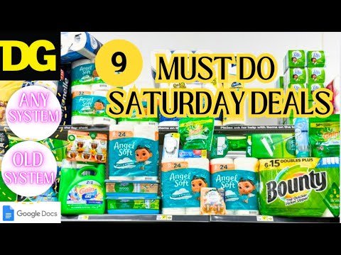 👏2/1 DOLLAR GENERAL SATURDAY DEALS AS LOW AS $4.70 – DG Couponing (New DG System & Old DG System)