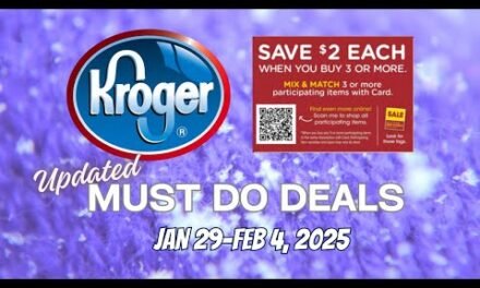*MORE DEALS* Kroger UPDATED (Again) Must Do Deals for 1/29-2/4 | MEGA SALE & MORE